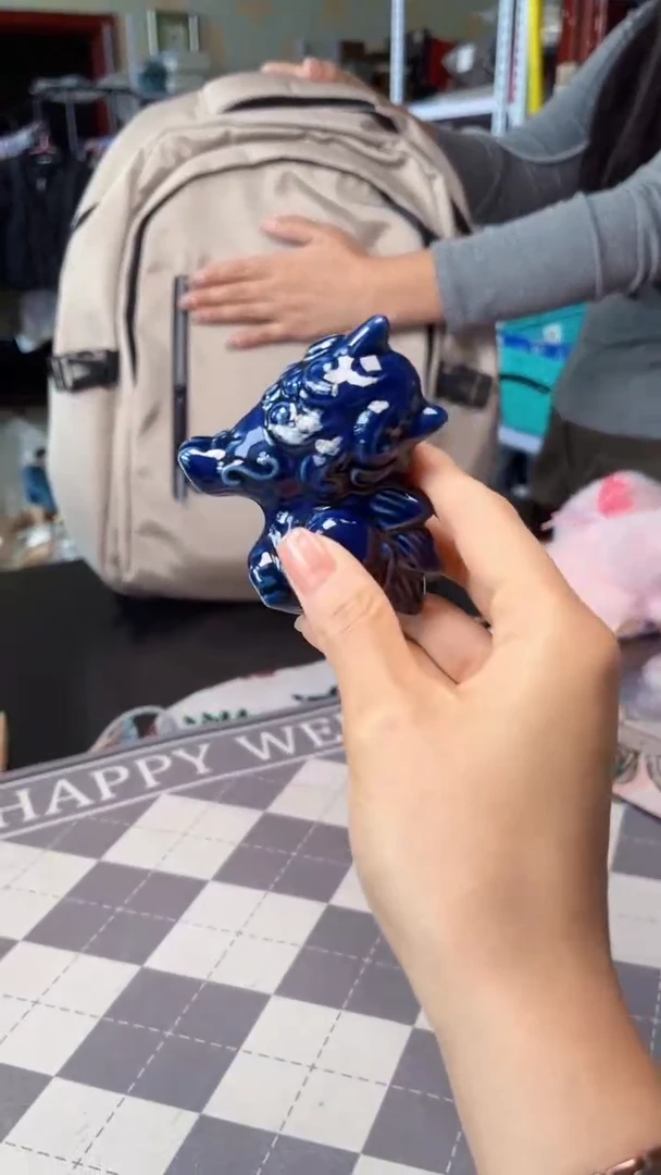 瓷片陶茶666文玩周边多人鸟