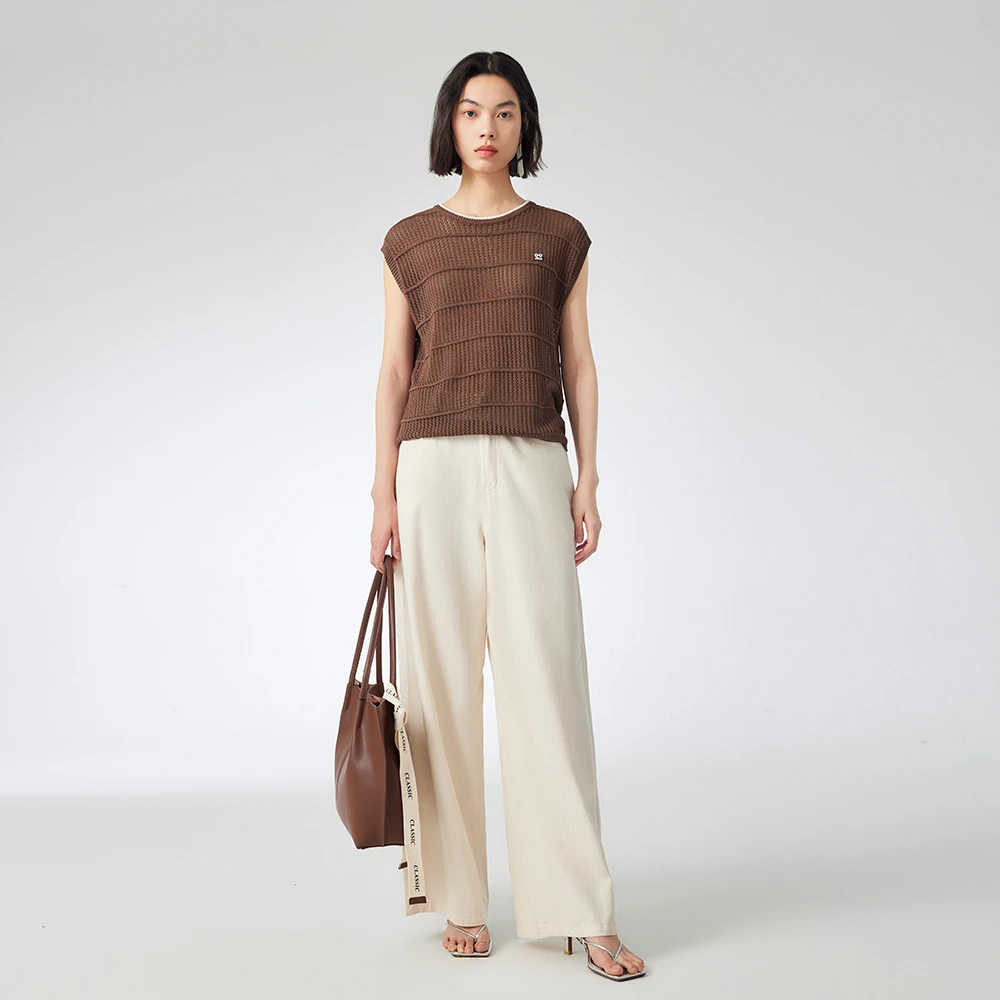 【大梦专属】罩袖针织上衣 2D220048