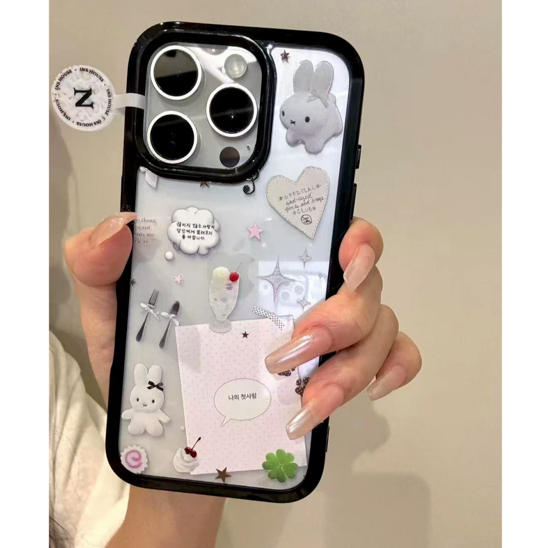 诚星泽萌兔手记适用iPhone16promax手机壳苹果15新款14防摔131211