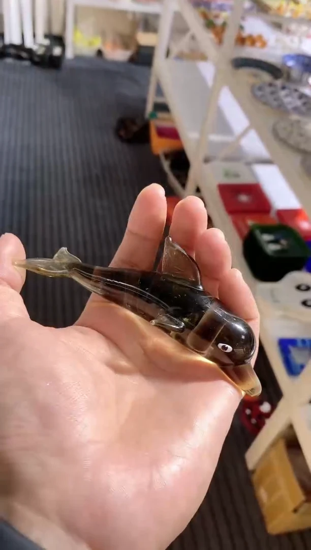 手工艺品琉璃海豚