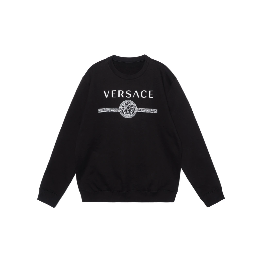 VERSACE/范思哲美杜莎黑色胶印卫衣