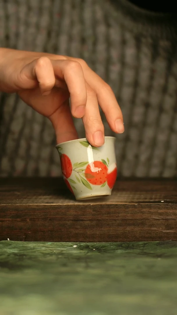 瓷器青诗集手工手绘瓷器