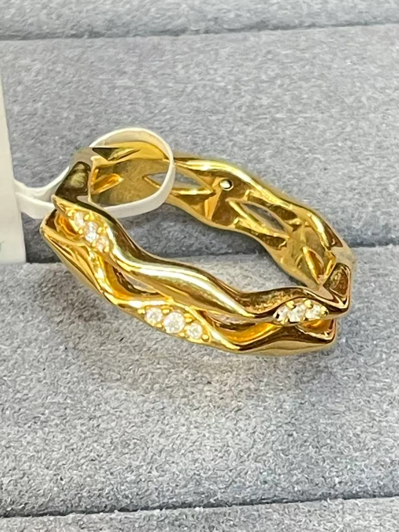 精品足金戒指ZE202
