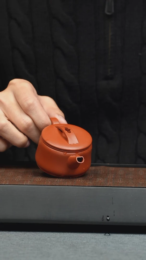 【闪购商品】紫砂茶壶五堂 虚瓦-好久不见-光