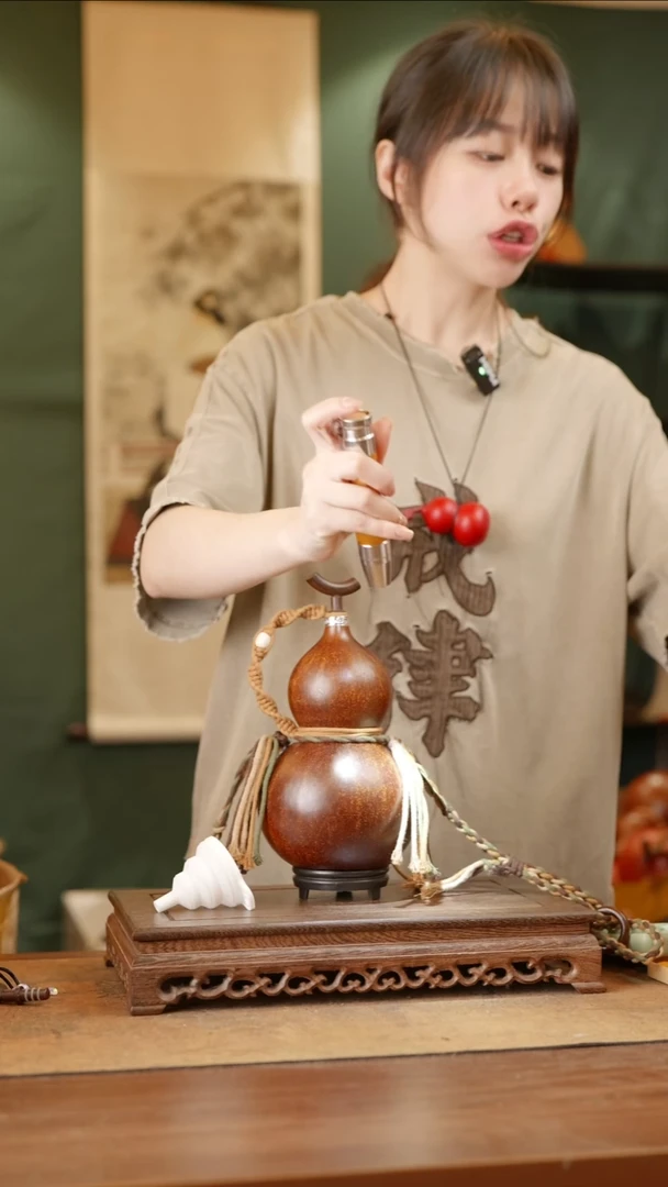 151号精品天然大漆酒葫芦一物一拍~