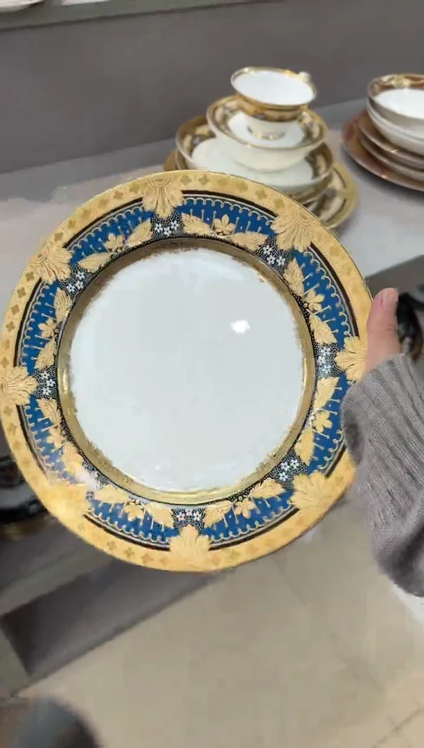 瓷片10.5英寸平盘 1个