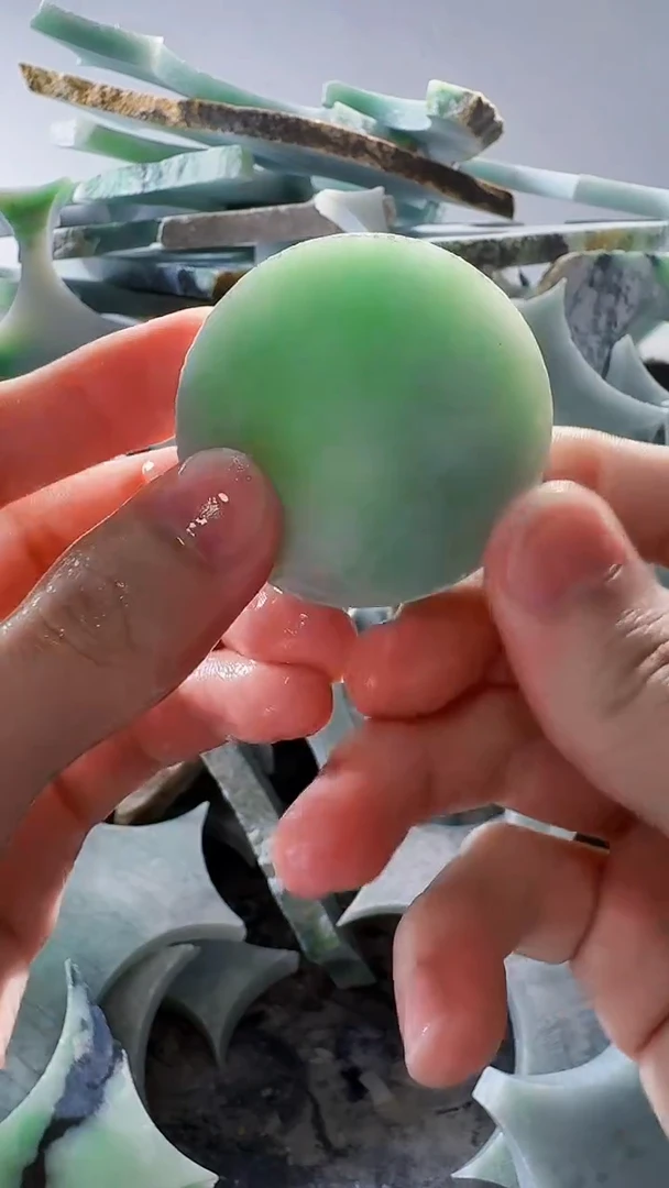 裸石翡翠缅甸翡翠A货文891