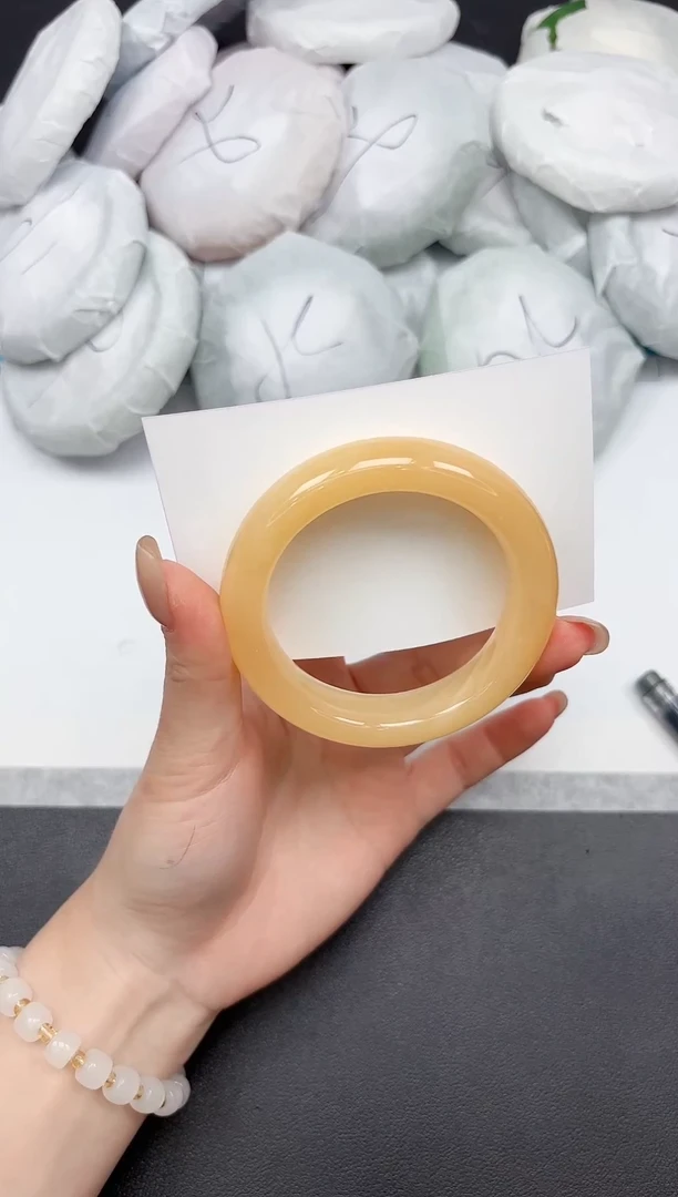 未镶嵌手镯石英质玉266/5354