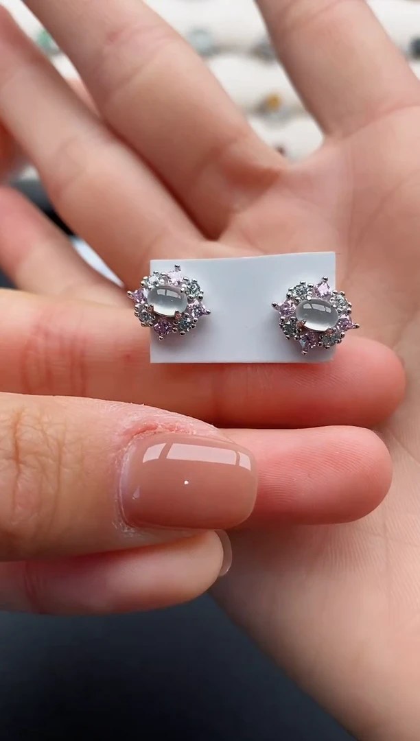 银S925镶嵌戒指翡翠11111111+6