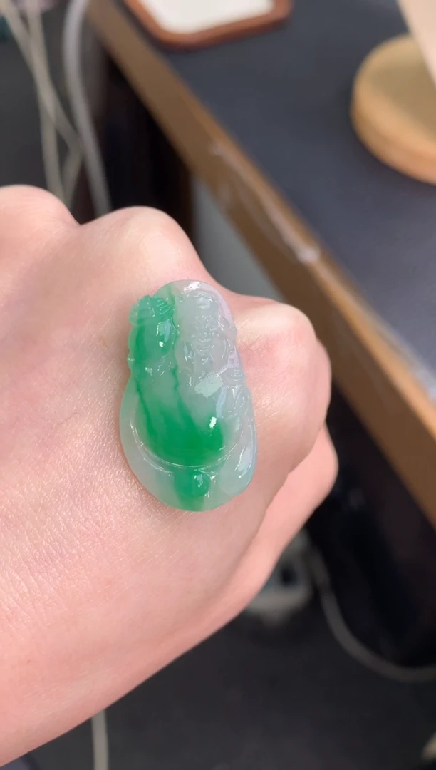 未镶嵌定制翡翠米爷