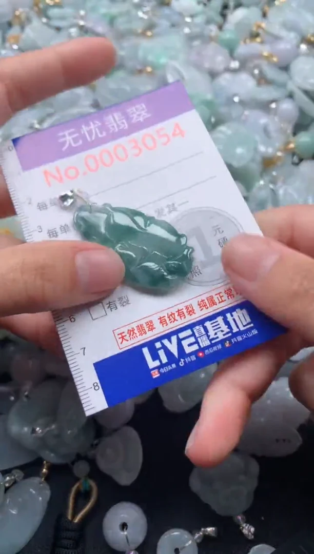 颈饰未镶嵌翡翠3054