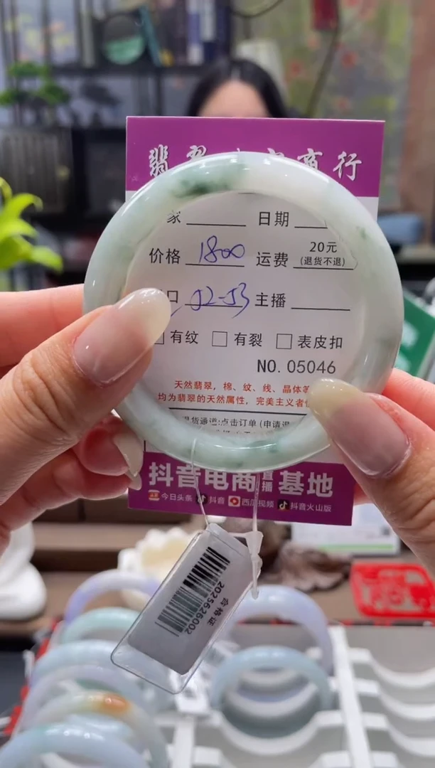 未镶嵌手镯翡翠5046****