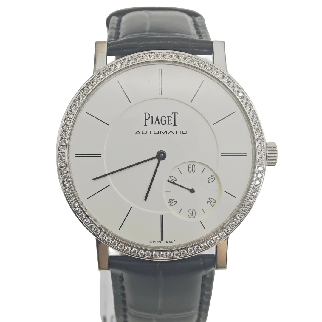 95新 Piaget/伯爵 伯爵男士系列 机械 原钻 18k白金 43mm