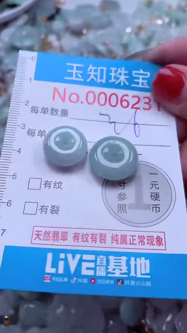 吊坠(不含链)未镶嵌翡翠6231
