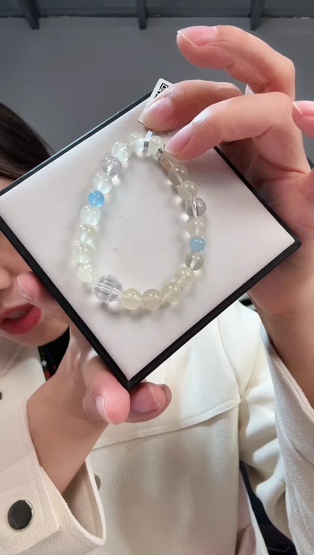 未镶嵌手链水晶优3325 约6-10mm 多样性发一件
