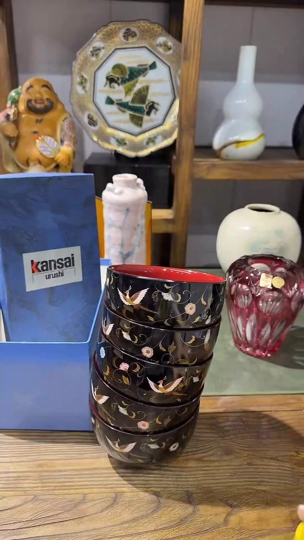 5只大漆碗······