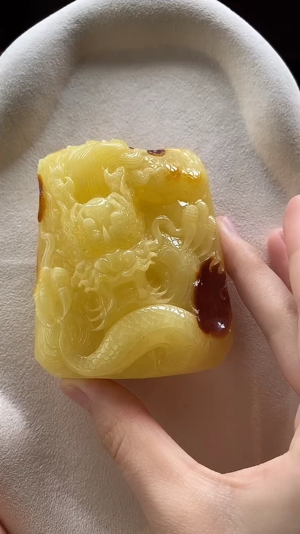 琥珀吊坠(赠链)未镶嵌吊坠