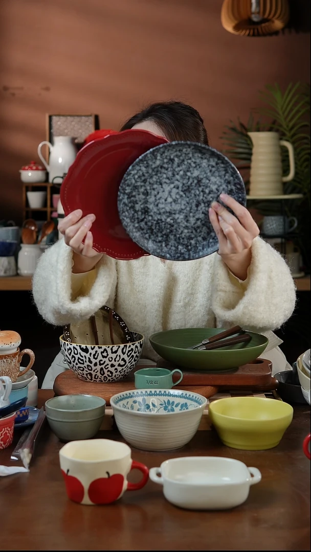 瓷片8英寸 福利盘 2个装 微瑕 凑满20发货