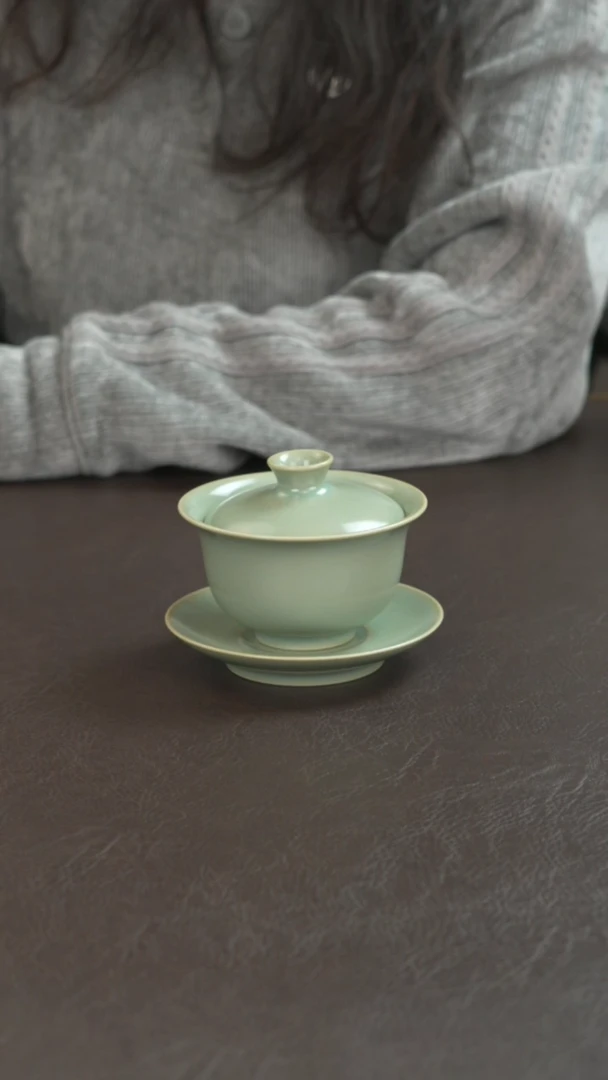 宣宝汝瓷原矿原釉手工作品