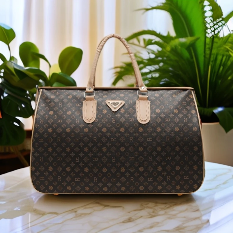 （大佬汤专属）时尚轻奢复古旅行包大容量手提包收纳包自行车包