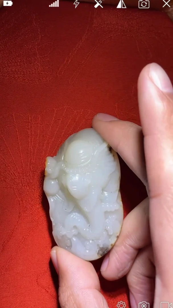 未镶嵌和田玉把件Y 封侯拜相