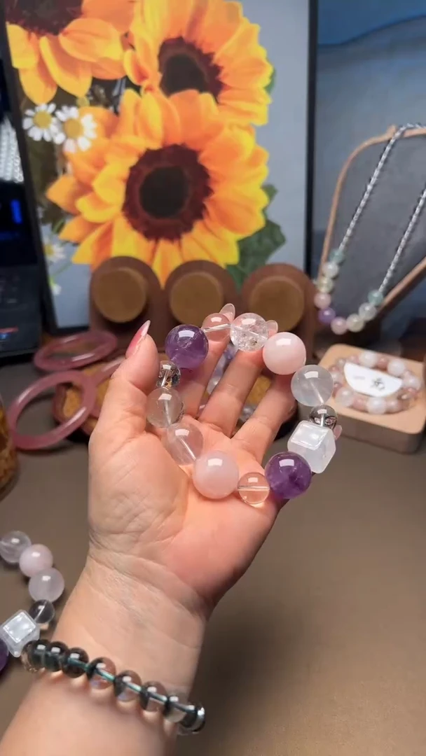 未镶嵌手链水晶1