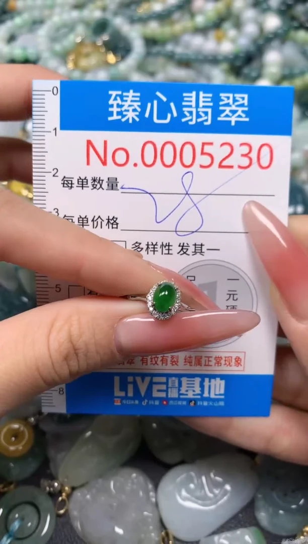 【闪购商品】翡翠颈饰未镶嵌含绳0005230