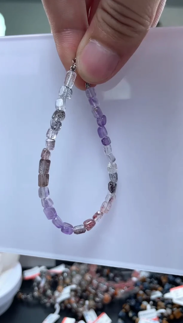 水晶手链未镶嵌——超七手链