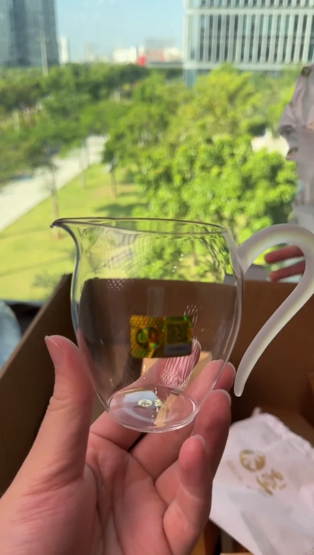 禾墨清雅茶海磨砂白
