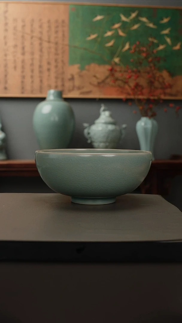 原产地原矿    鸡心碗