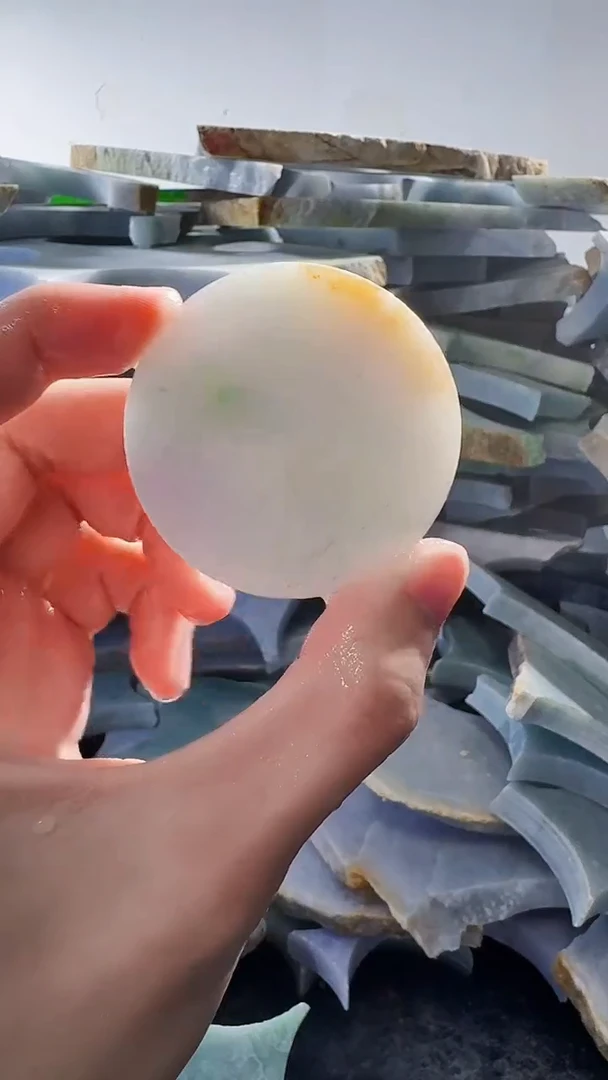 裸石翡翠缅甸翡翠A货文2586