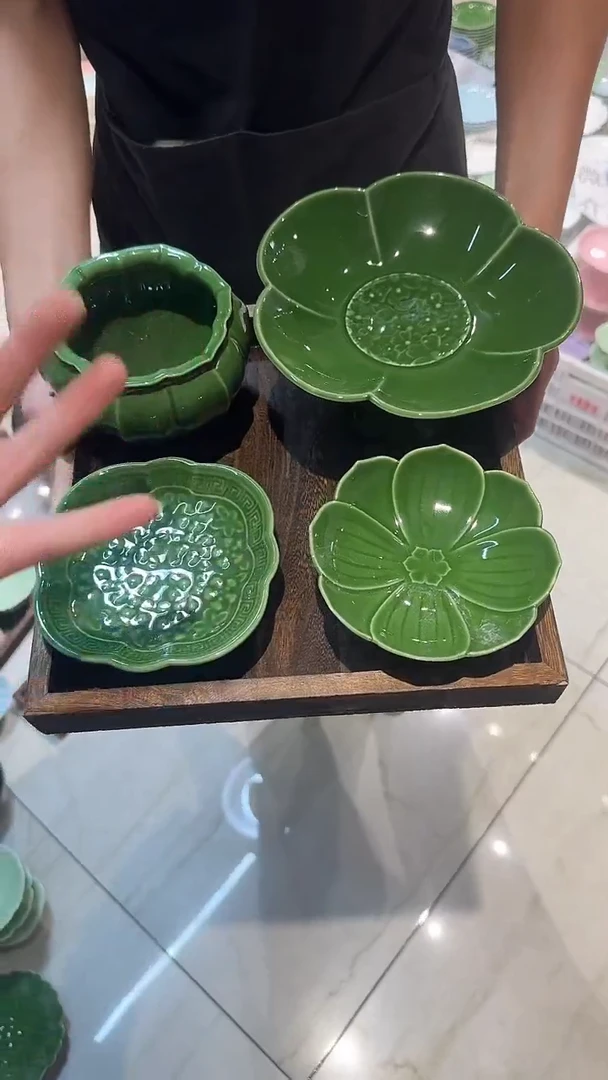 瓷片微瑕商品 介意勿拍 托盘