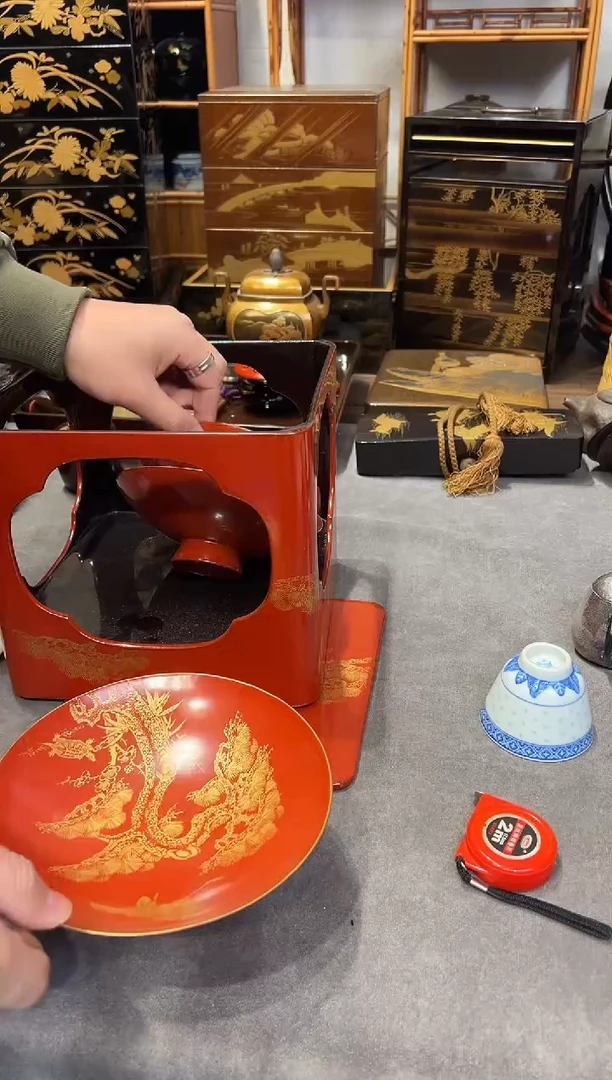 沈金天目盏台套组
