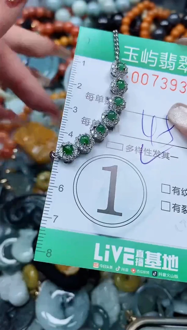 【闪购商品】翡翠颈饰未镶嵌闪购0073937多样性发其一