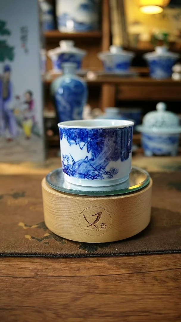 33景德镇手工手绘茶具