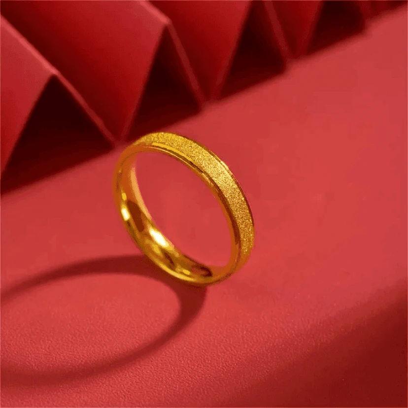 【新年福利】经典满天星戒指情侣款高级轻奢磨砂款P2