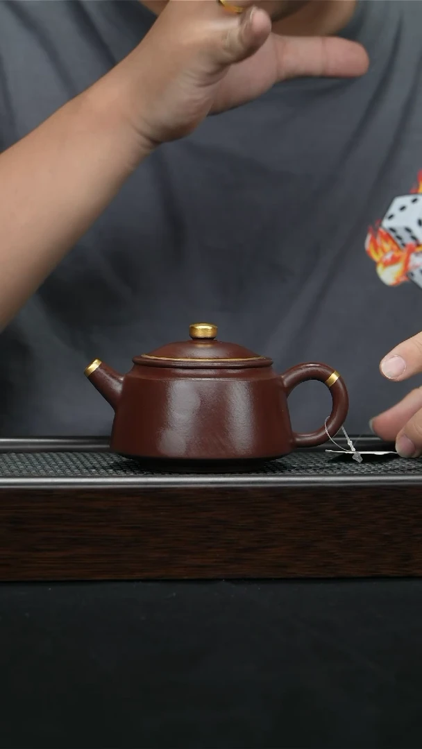 茶壶紫砂宜兴紫砂180cc0437