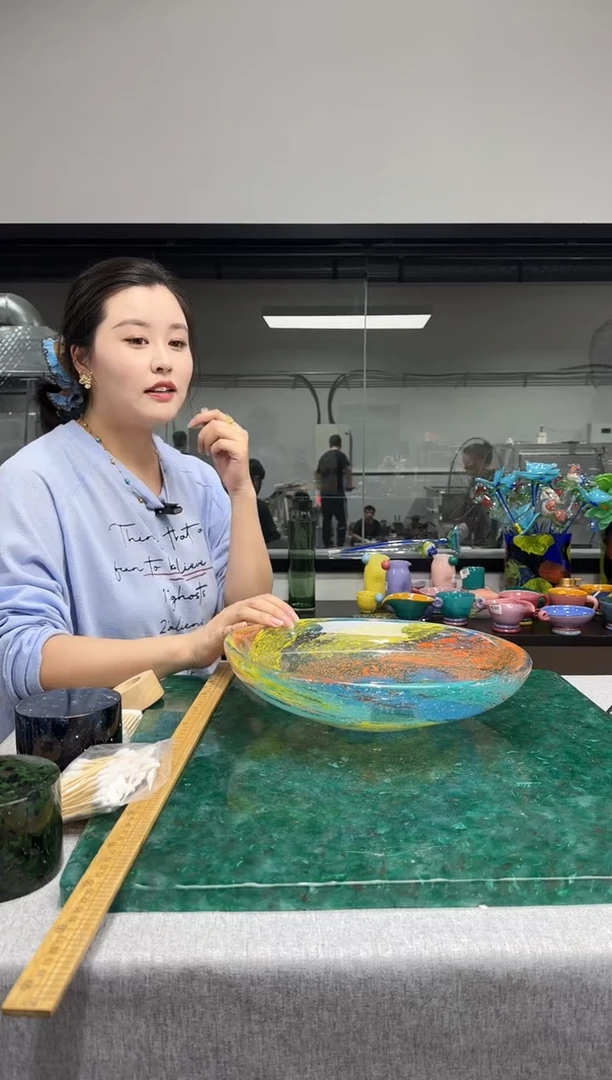 琉璃803小号莫奈微瑕G慕忆手作直径32