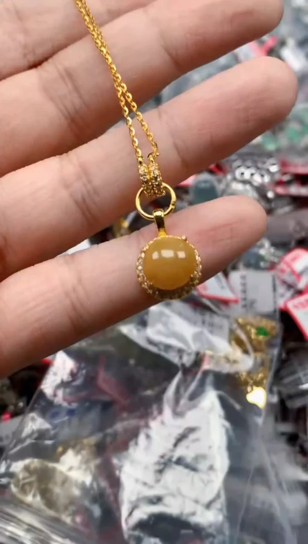 银S925镶嵌戒指翡翠天然A货缅甸翡翠