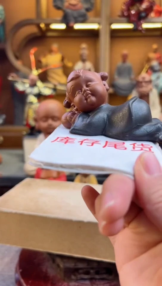 紫砂茶宠器闵茶宠摆件