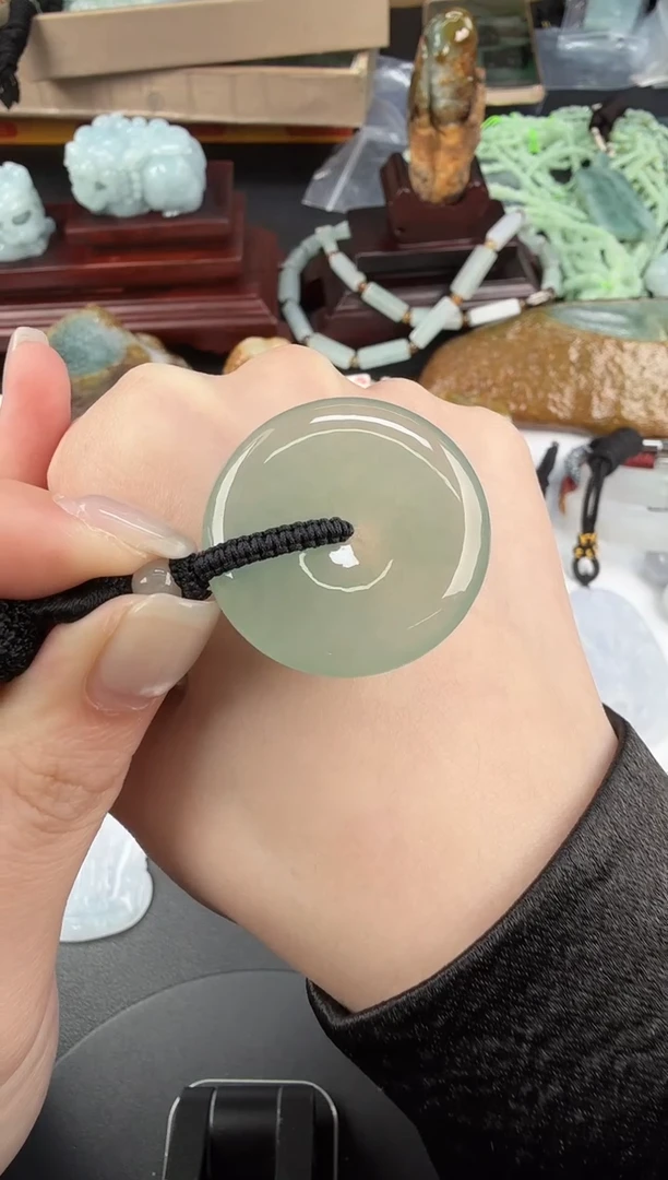 吊坠(不含链)未镶嵌翡翠翡翠饰品-141