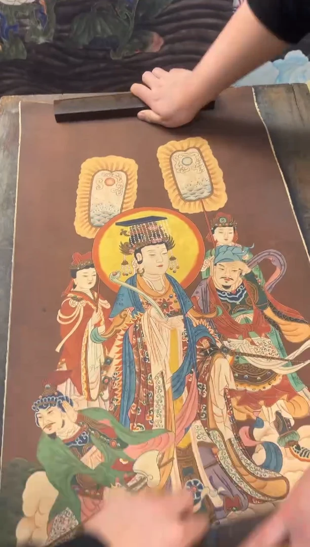 卷轴画大朱画院老六专属AA96