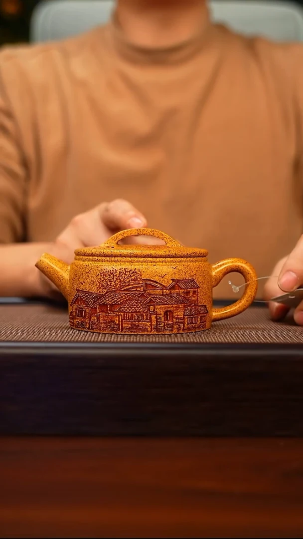 茶壶紫砂原矿紫砂手工茶壶