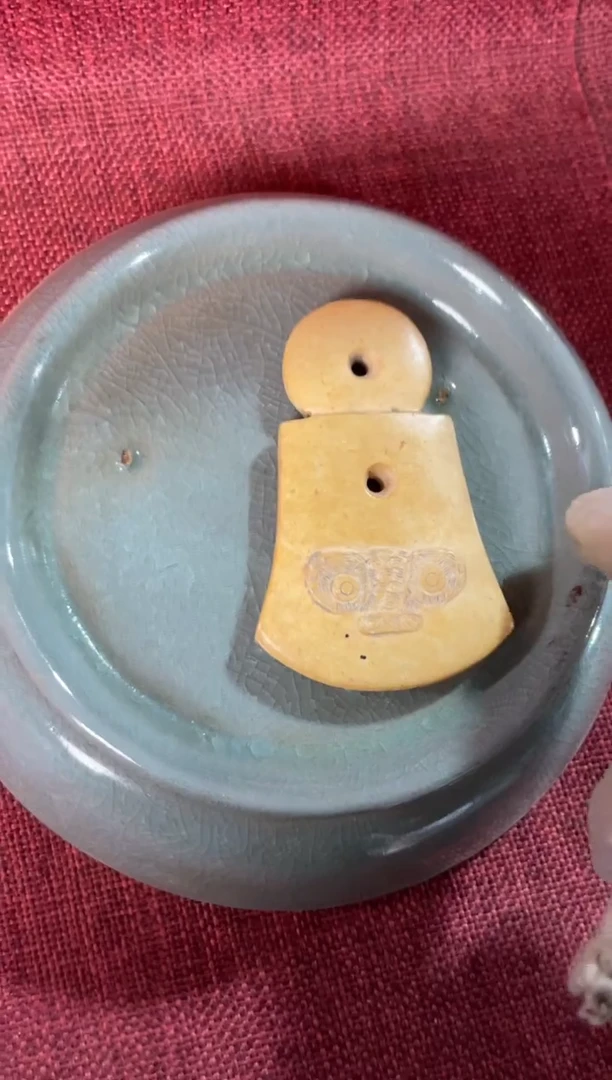 瓷片手工，手绘，陶瓷