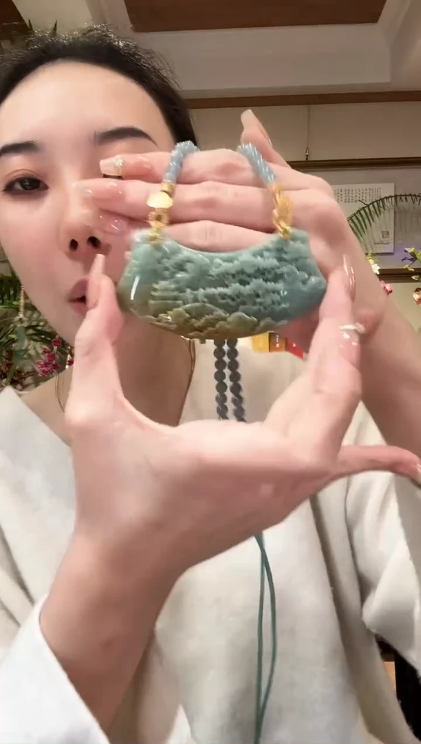【闪购商品】翡翠颈饰未镶嵌国风