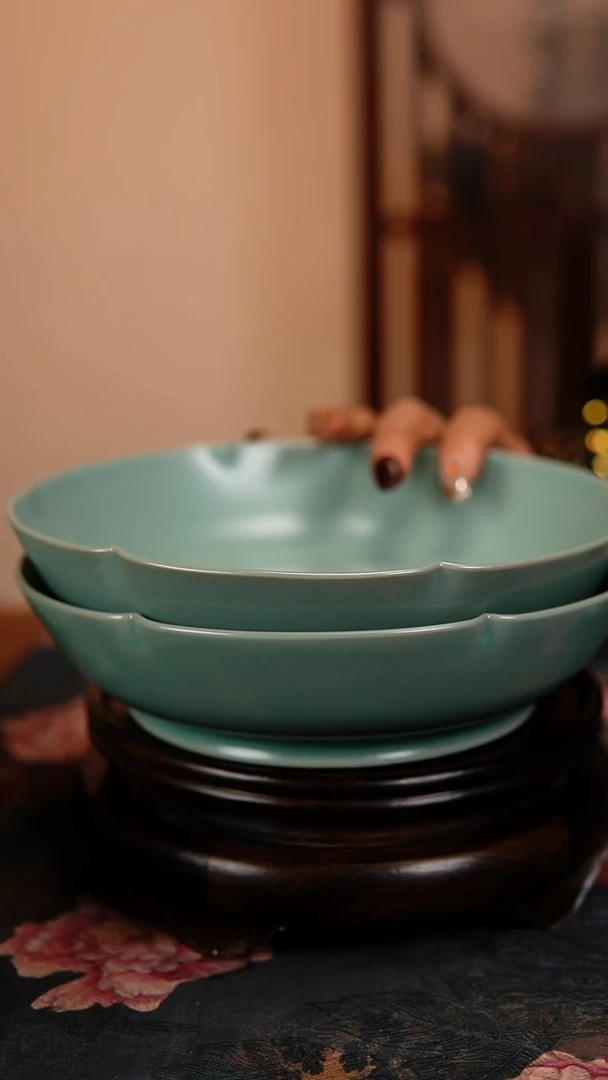 瓷片原产地原矿釉汝瓷