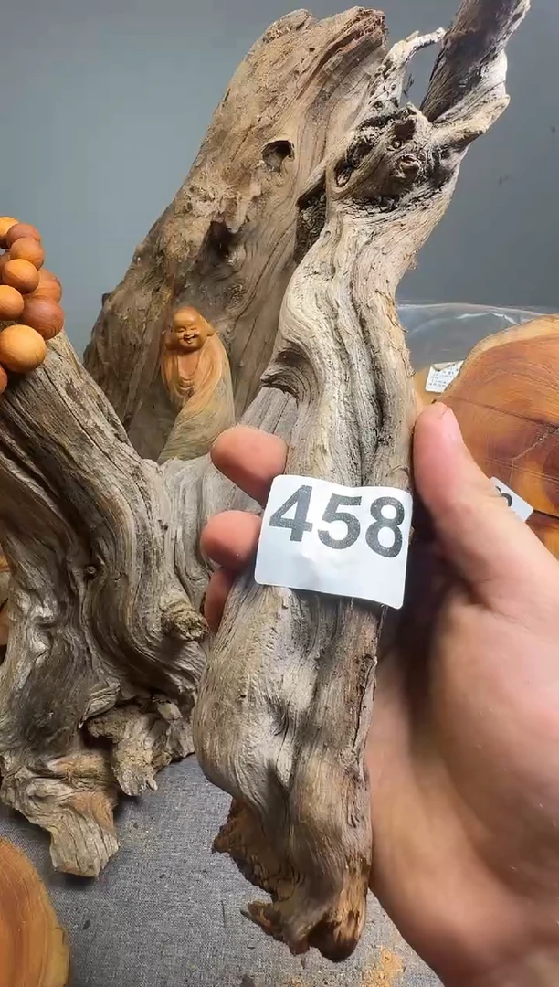 柏木（崖柏）读**虹太行陈化崖柏形料458