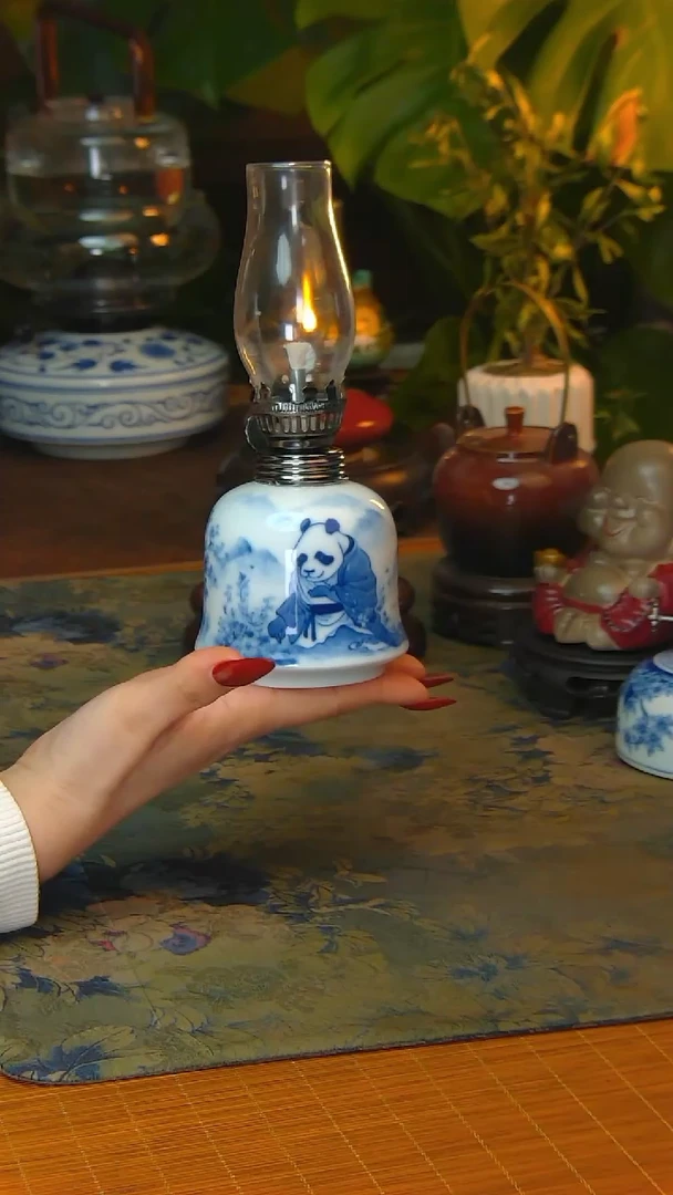 【闪购商品】景德镇陶瓷灯摆件