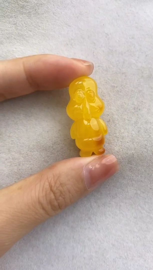 未镶嵌琥珀裸石10705033-吊坠