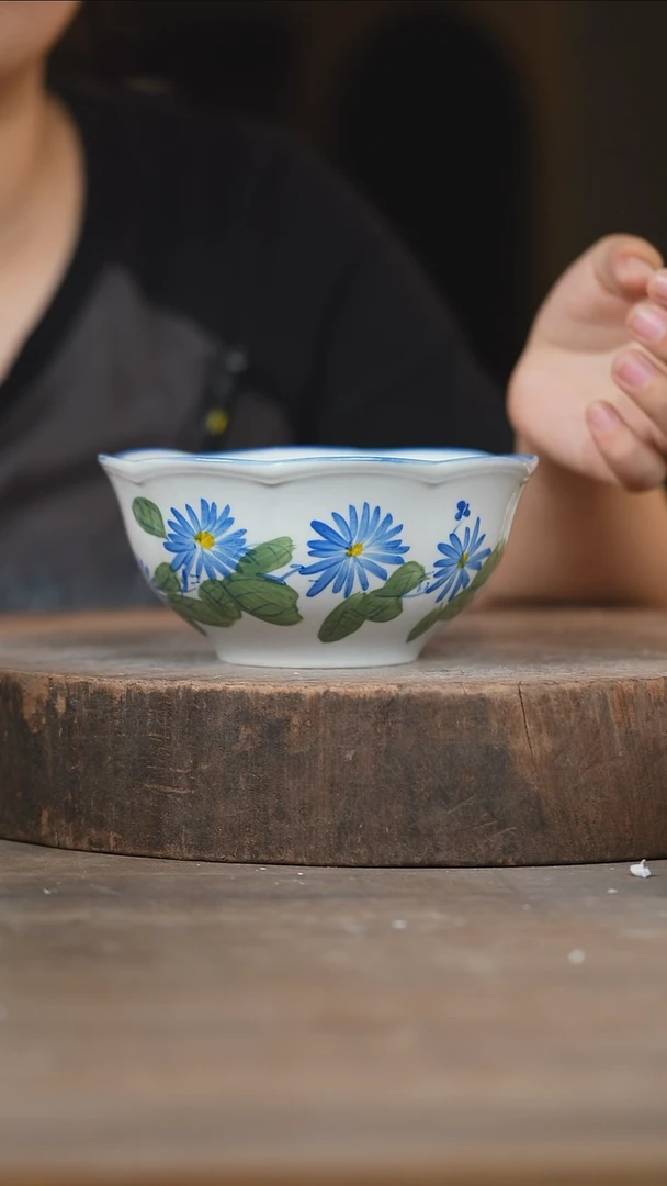 瓷片景德镇高温釉下彩（食品级）